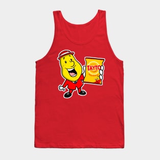 Mr Tayto with a bag of crisps Tank Top